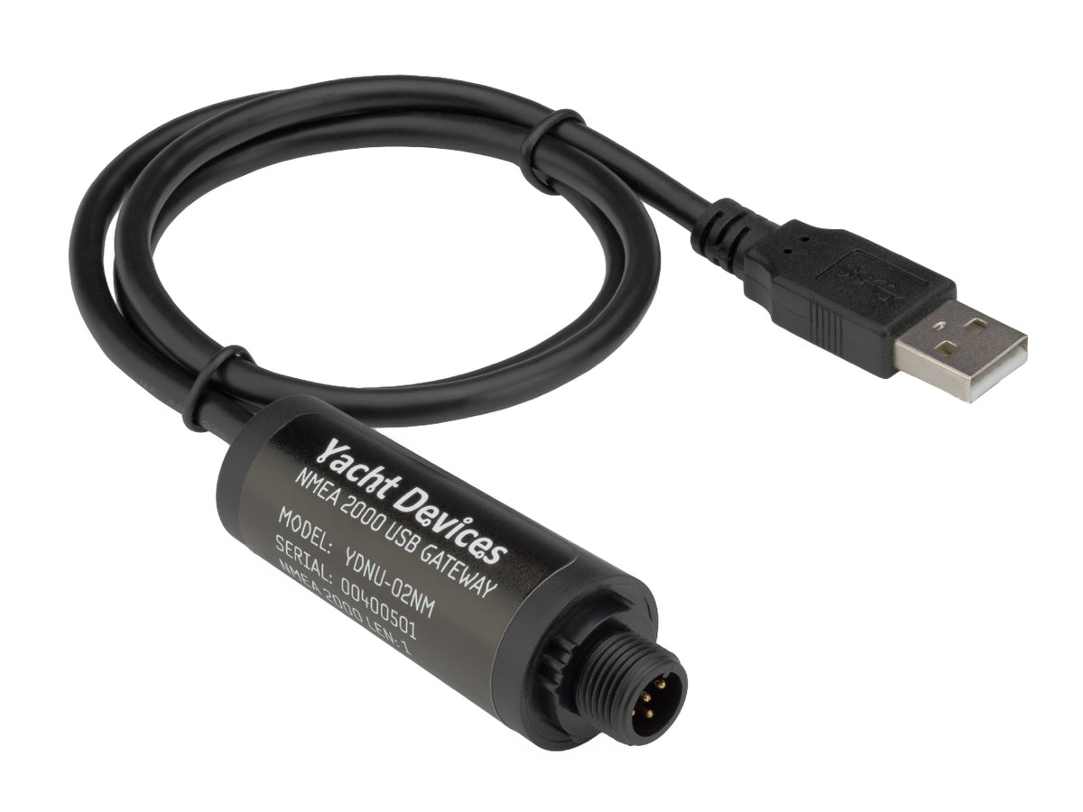 NMEA-2000 USB Gateway YDNU-02 – Yacht Devices U.S. LLC