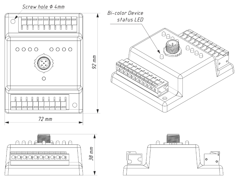 Circuit Control - NMEA 2000 Digitial Switch - YDCC-04 – Yacht